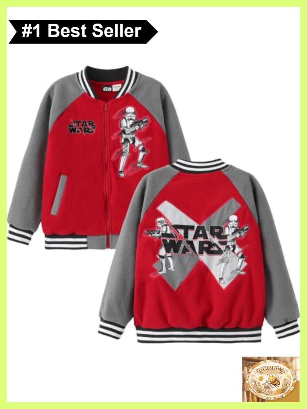 Disney Spiderman Boys Fleece Jacket Marvel Kid Zip Up Varsity Cardigan 2-9Y